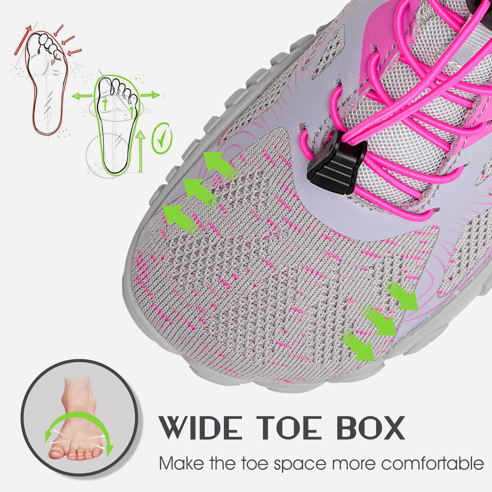 IceUnicorn Barefoot Botas Invierno Botines Nieve pour Hombre Mujer Cálido