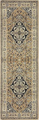 Miniatura 96 de Superior Alfombra de interior, respaldo de yute, alfombras para comedor, cocina, suelos de dormitorio, decoración tradicional del suelo, alfombra