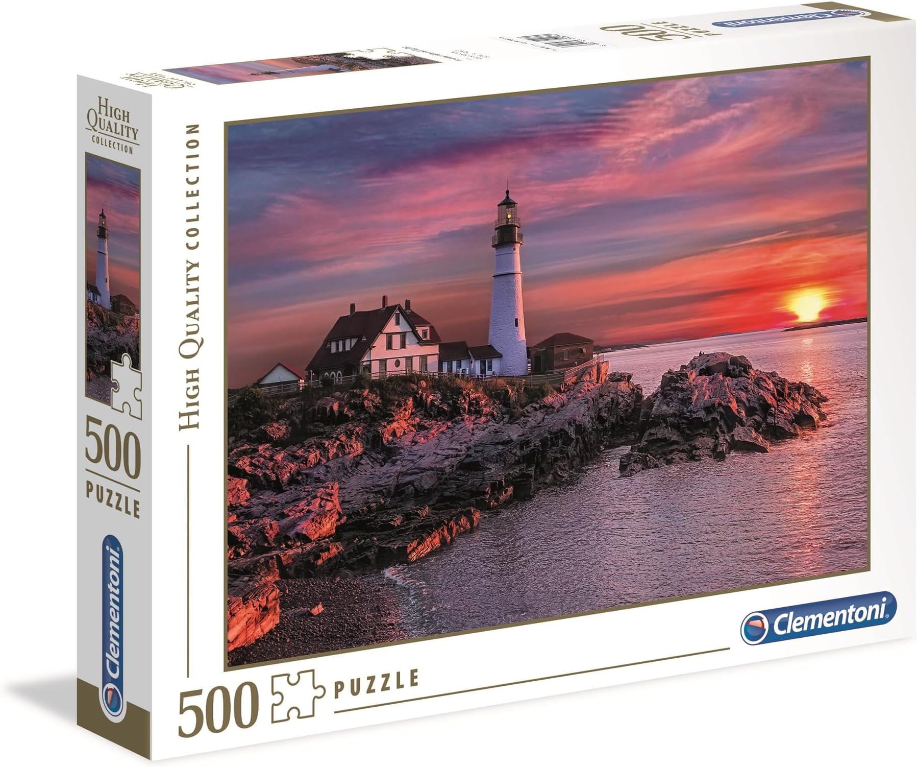 Clementoni35049 - Collection Puzzle for Adults and Children - Portland - 500 Pieces