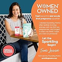 Vista 6 de Hecho en Estados Unidos. Mezcla de bebida efervescente que asienta el estómago ideal para el embarazo, especialmente el primer trimestre