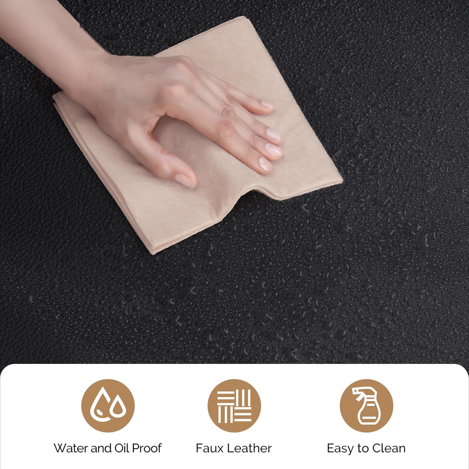 OmySalon Waiting Room Bench with Back, 58.6’’ Office Guest Chair Upholstered Reception Seating, Lobby Furniture for Beauty Salon Barbershop Airport Bank Hall Room Conference, Black