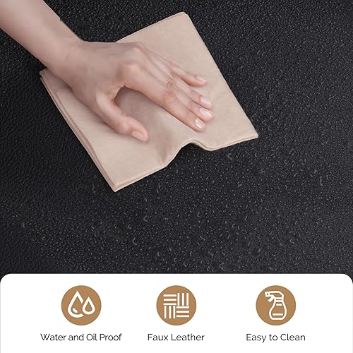 Miniatura 7 de OmySalon Banco de sala de espera con respaldo, silla de oficina de 58.6 pulgadas, asiento de recepción tapizado, muebles de vestíbulo para salón de