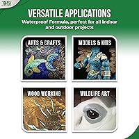 Vista 4 de Aves Apoxie Clay - Arcilla de modelado autoendurecible de 2 partes, 1 libra blanca