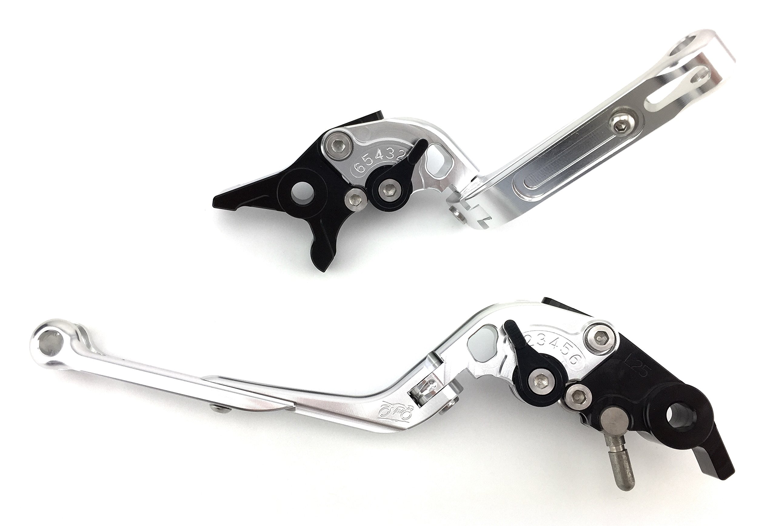 avdb-moto Coppia di leve regolabili e pieghevoli, CNC, Compatibile con Honda CB 1100 2013-2016, CB 1100 RS ed EX 2017-2018 (Compatibile consonalizzabile)