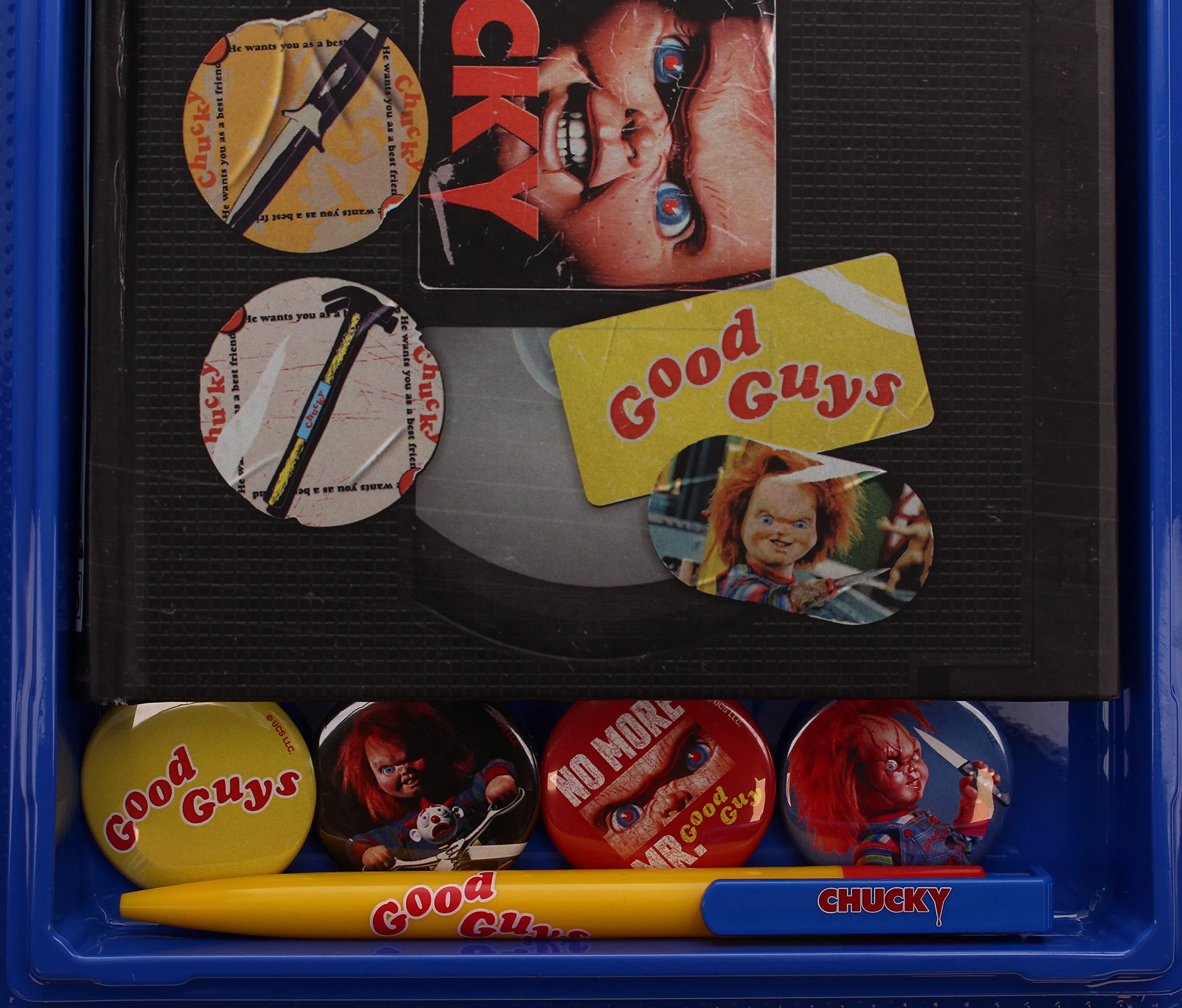Set De Papelería Chucky - Pack Escolar Para Niños Desde 3 Años, Color Púrpura, Ideal Para Colegio Y Manualidades