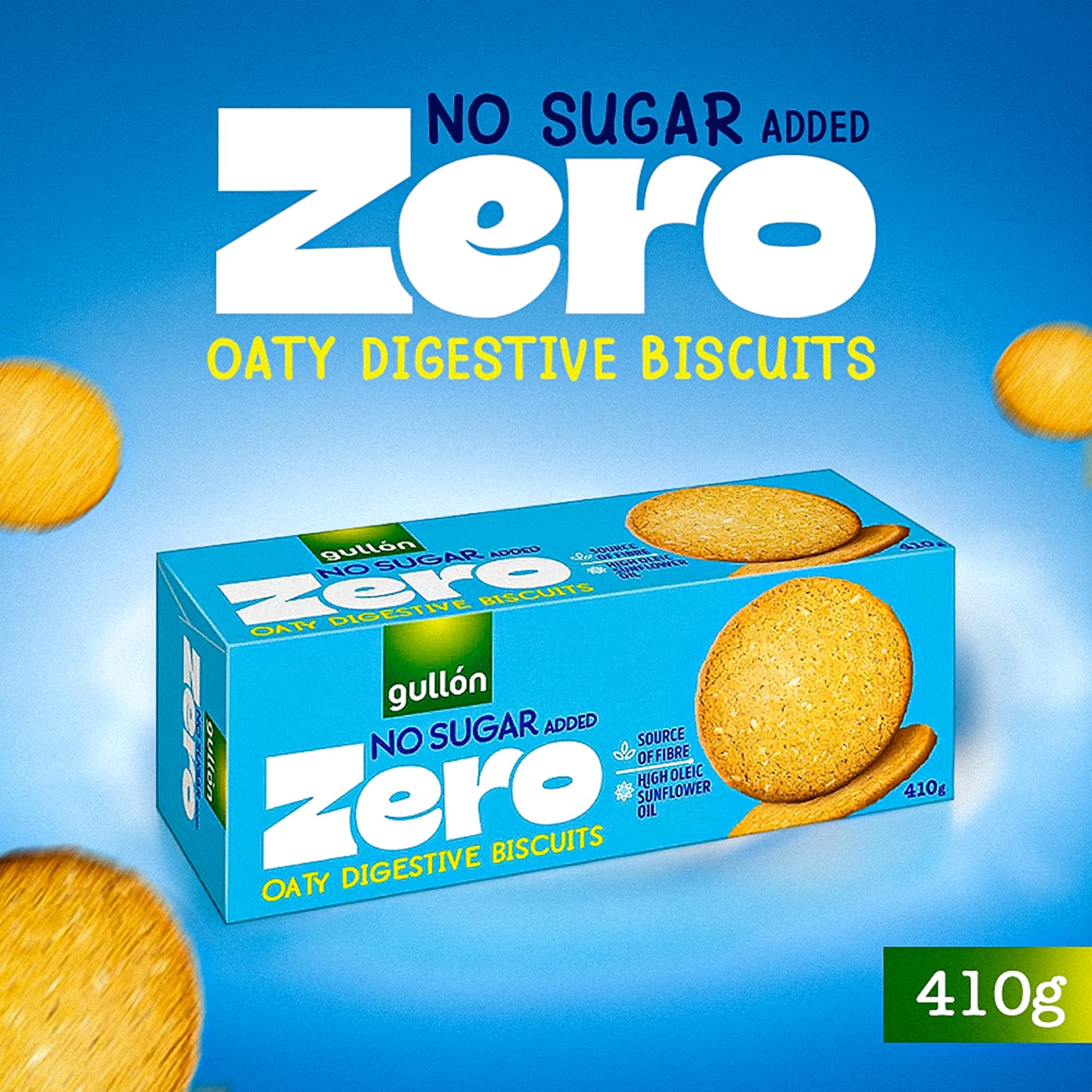 Gullon No Sugar Added Oat Biscuits, 410g : Amazon.in: Grocery