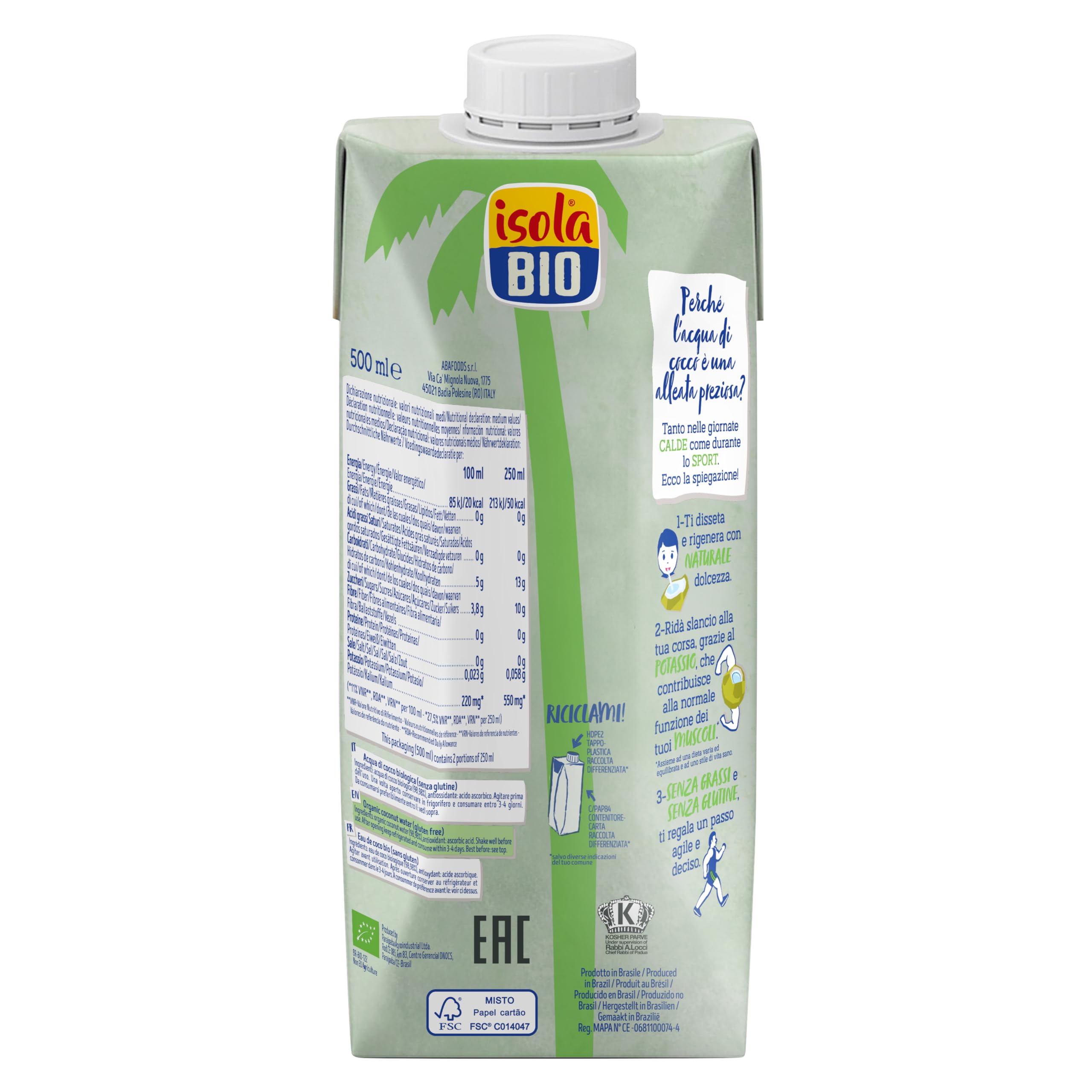 Isola Bio - Agua de coco
