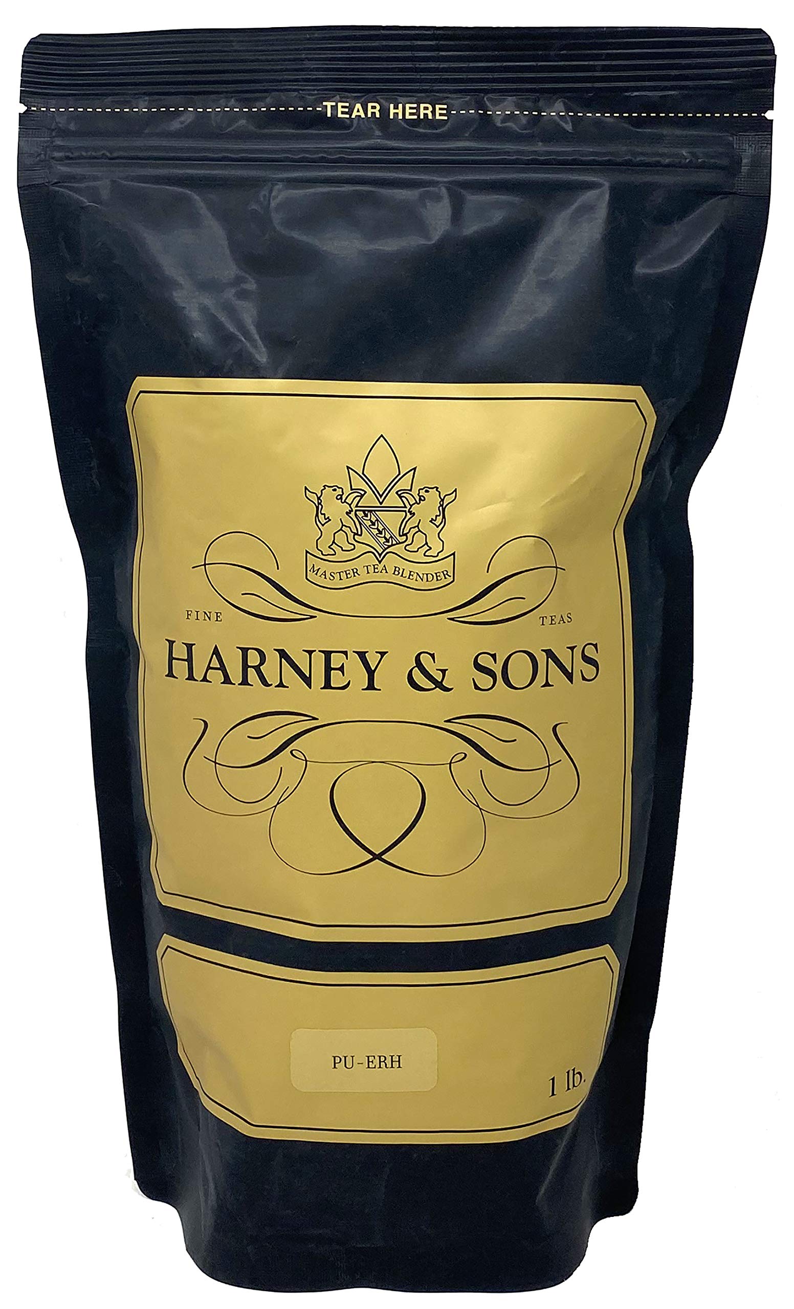 Harney & Sons Pu-erh Tea - Earthy and Dark, 1 Pound Loose Leaves