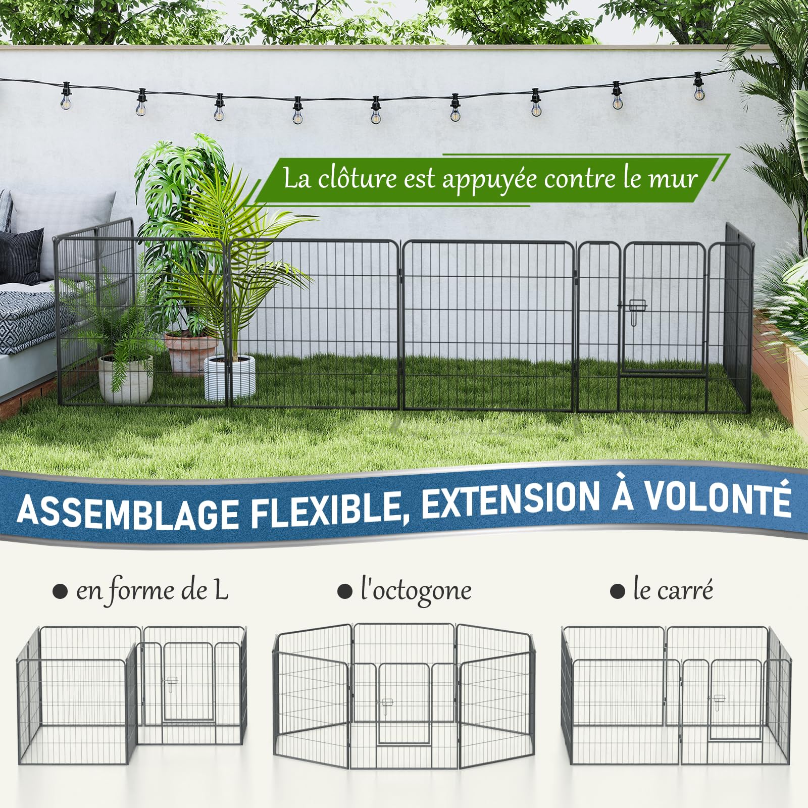 Clôture Pour Chien Au Meilleur Prix | Leroy Merlin