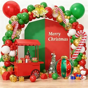 Amazon | BTZO クリスマス 風船 バルーン クリスマス飾り 飾り付け 102