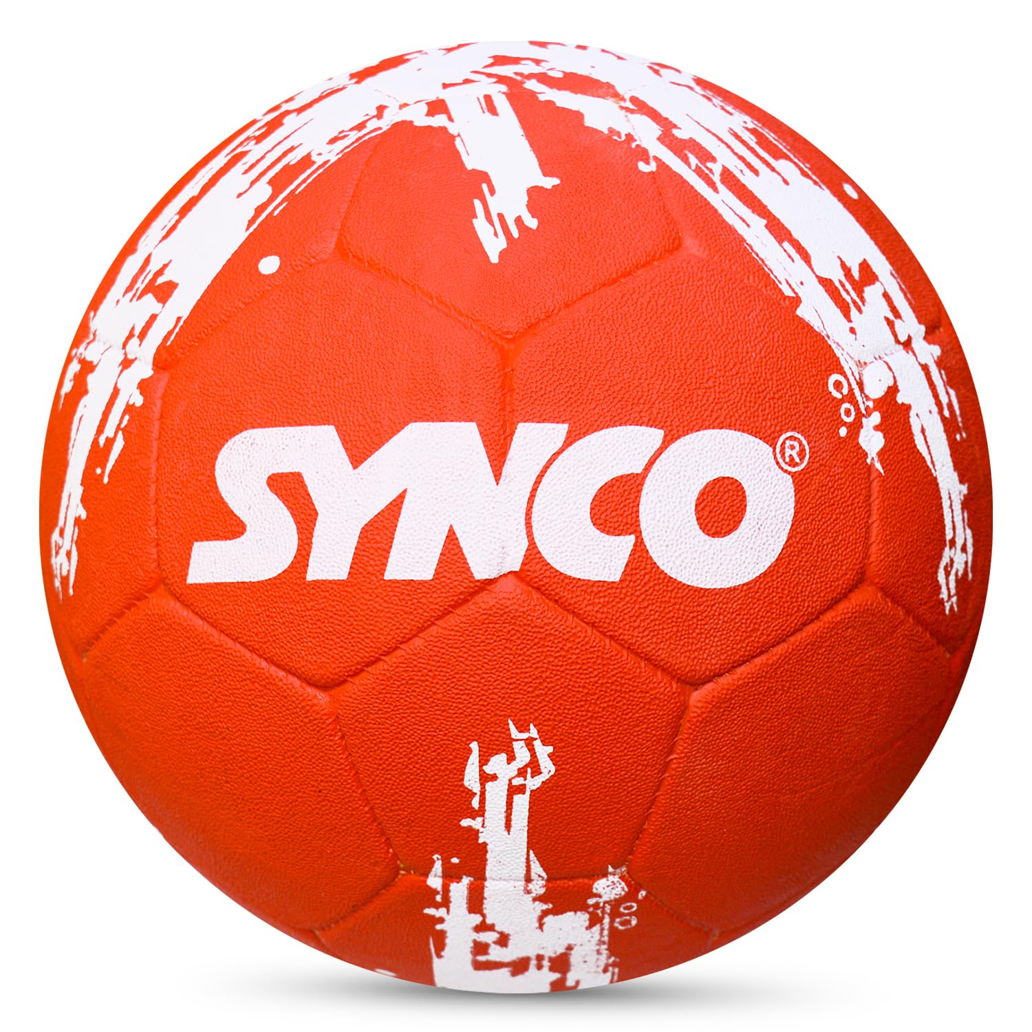 Synco Football England | Rubber Moulded | Training Country Ball for Beginners | Suitable for Indoors/Outdoors