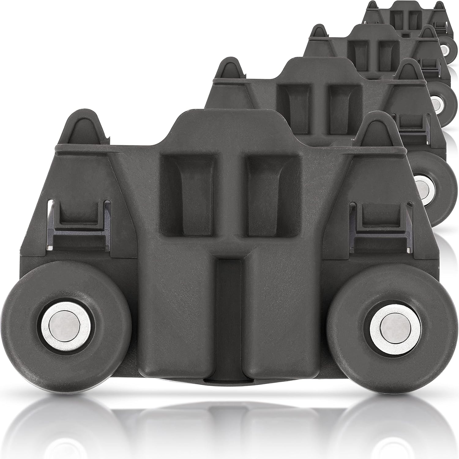 BlueStars [2024 UPGRADED] W10195417 Dishwasher Lower Dish Rack Wheel