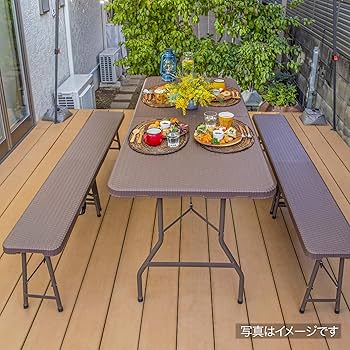 Amazon.co.jp: タカショー ベンチ ガーデンベンチ イージー