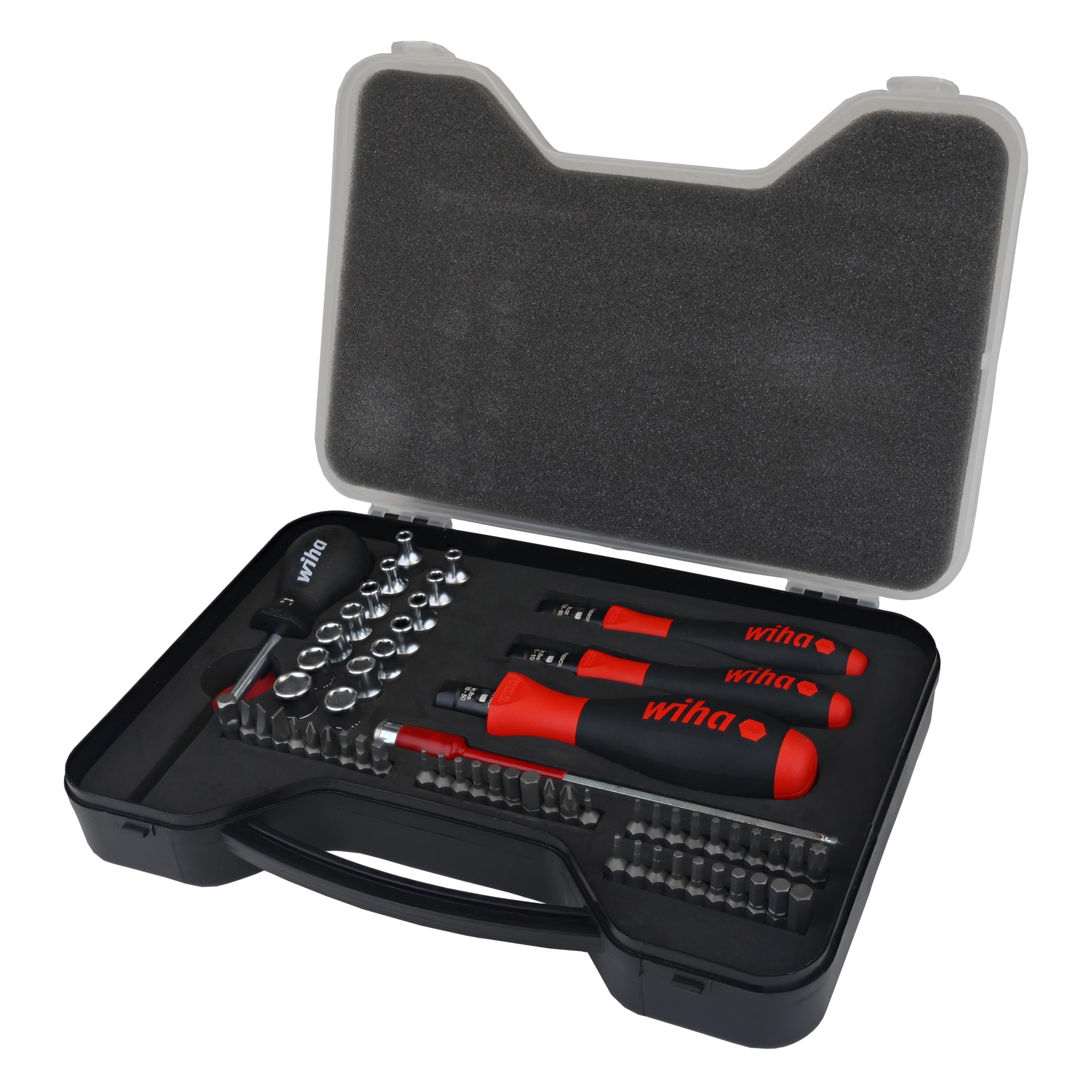 Amazon.com: Wiha 28589 Torque Control Screwdriver Set, 1–50 Inch