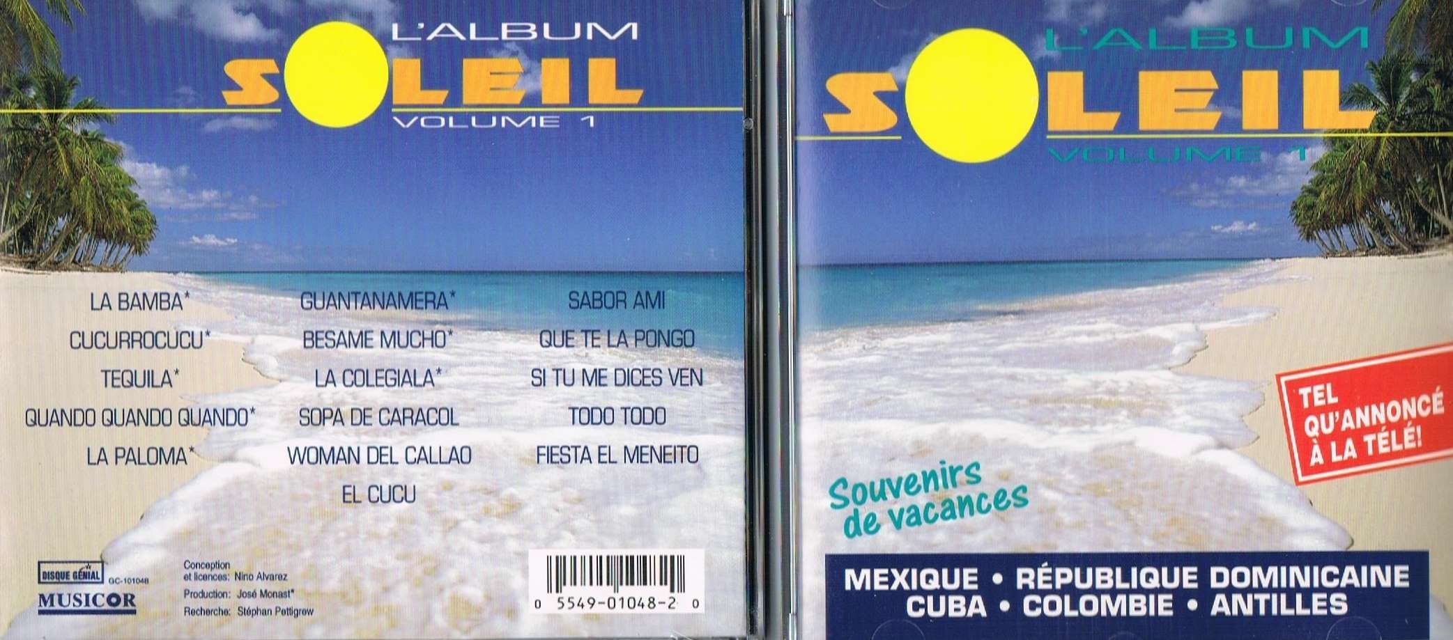 L'Album Soleil, Volume 1 [Audio CD] various artists