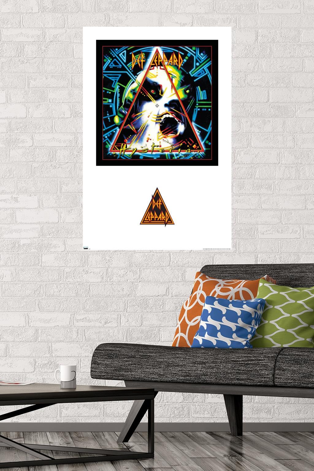 Amazon.com: Trends International Def Leppard - Hysteria Album