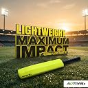 AQTIV8x Plastic Bat, Hard Plastic Cricket Bat, Tennis Cricket Bat, Turf Tennis Ball Bat Lightweight (Size 8, Green) gallery image