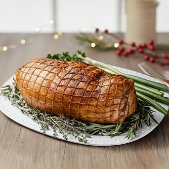 5 lb Turducken Roll w/Choice of Stuffing. Seasoned & Ready to Cook Christmas Dinner for 8-9. Boneless Frozen Turkey Stuffed w/Duck, Chicken & Dressing. Gourmet Cajun Turducken Poultry Roast
