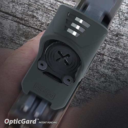 Miniatura 6 de OpticGard Cubierta de alcance compatible con Trijicon SRO, protege tu óptica mientras estás en acción de caídas de carcasa perdida, diseño a prueba