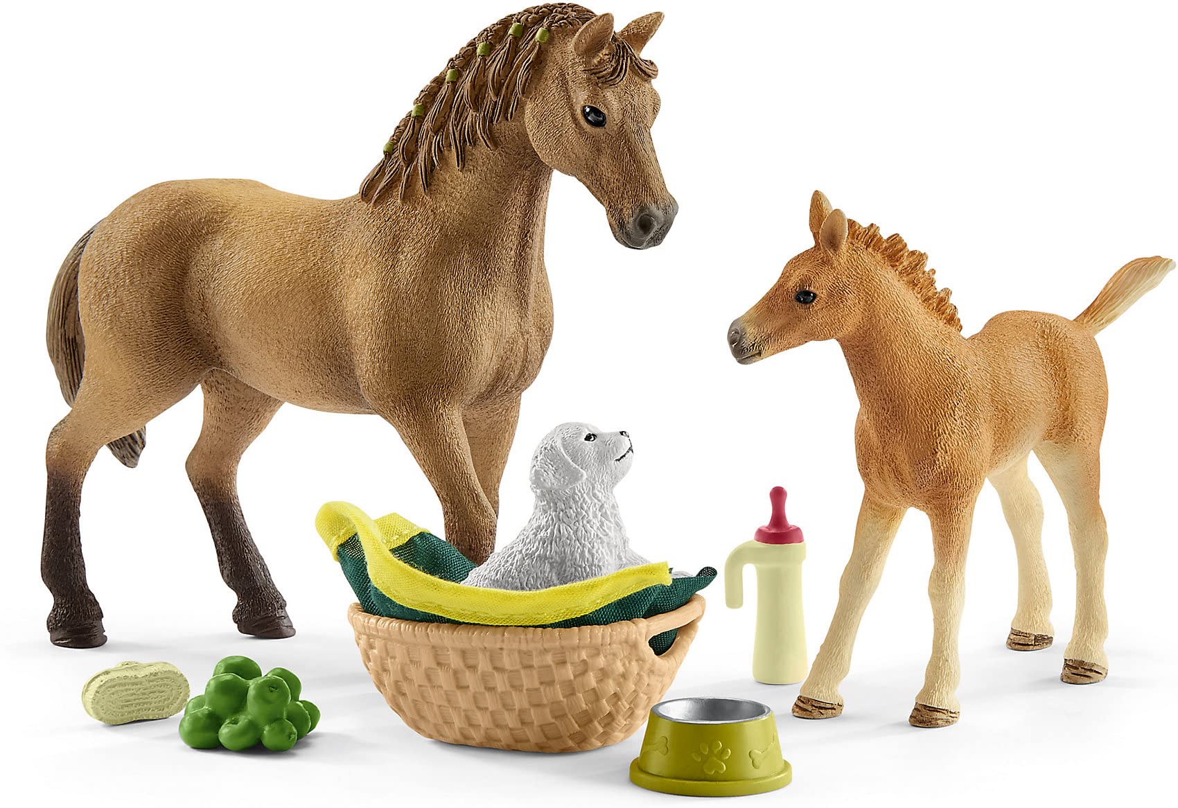 SCHLEICH - Horse Club Sarah 42432 Baby Care Accessory Multi-Coloured, Multicoloured, standard size - Image 4