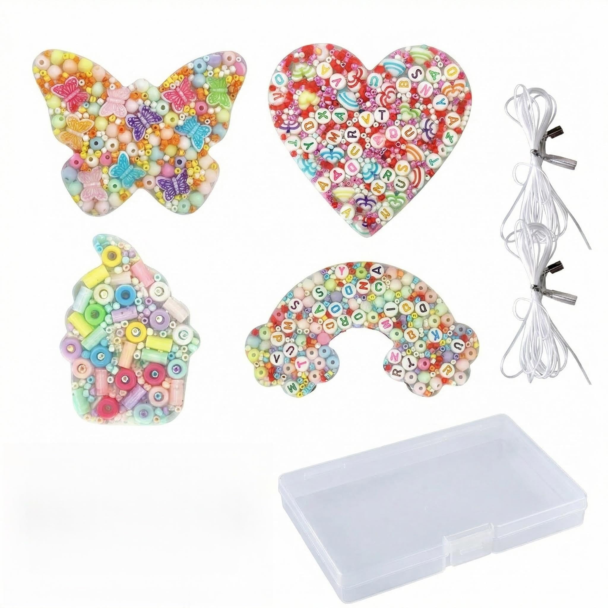 4 Pcs Picky Pad Skin Picking Fidget Toys with Storage Box & String Silicone Picking Pad for Adults Kids Stress & Anxiety Relief Silicone Sensory Pads for Skin Picking Dermatillomania Trichotillomania