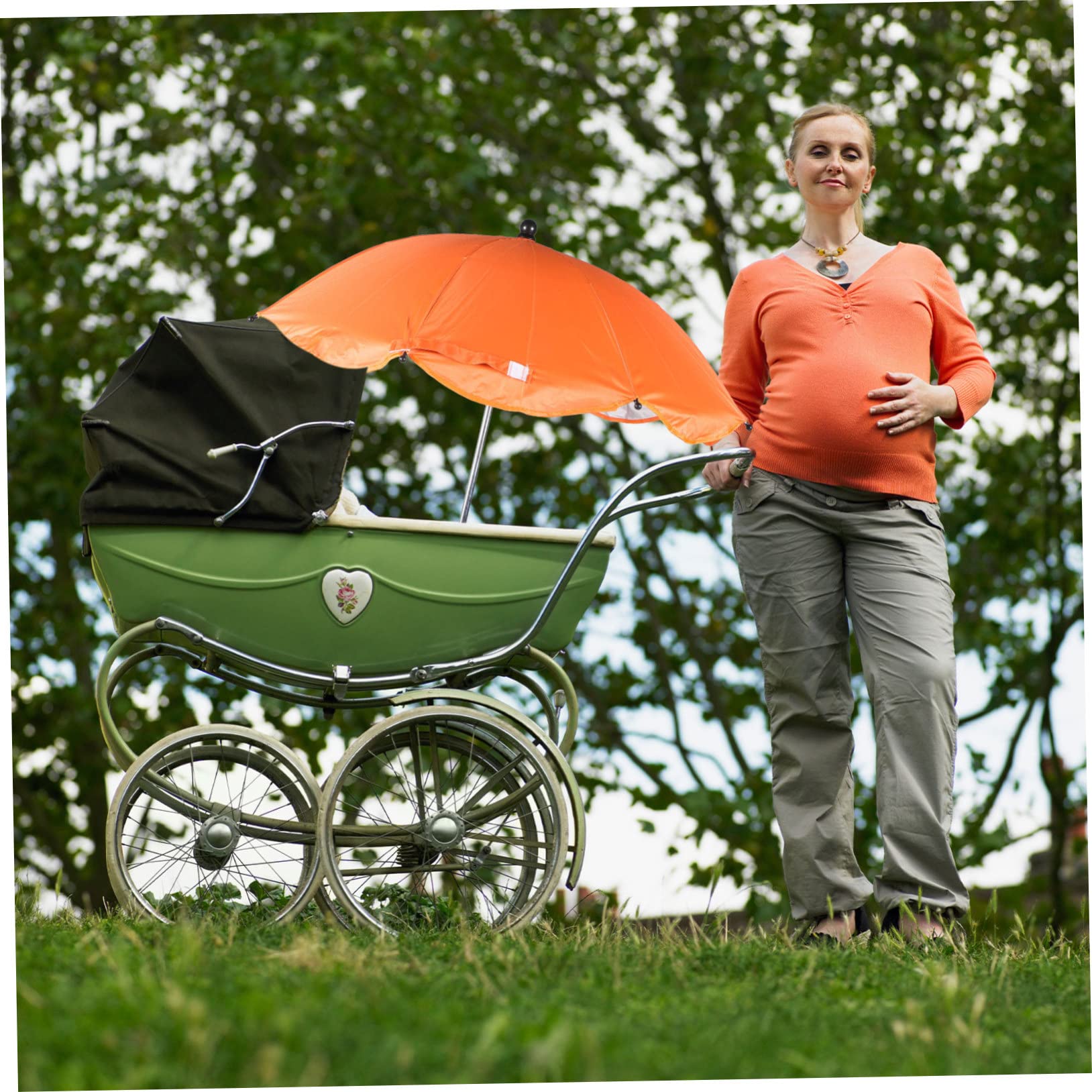 4piezas Sombrilla Para Cochecito De Parasol Uv Protección Solar Clip Compatible Sillas De Paseo y Extraíble