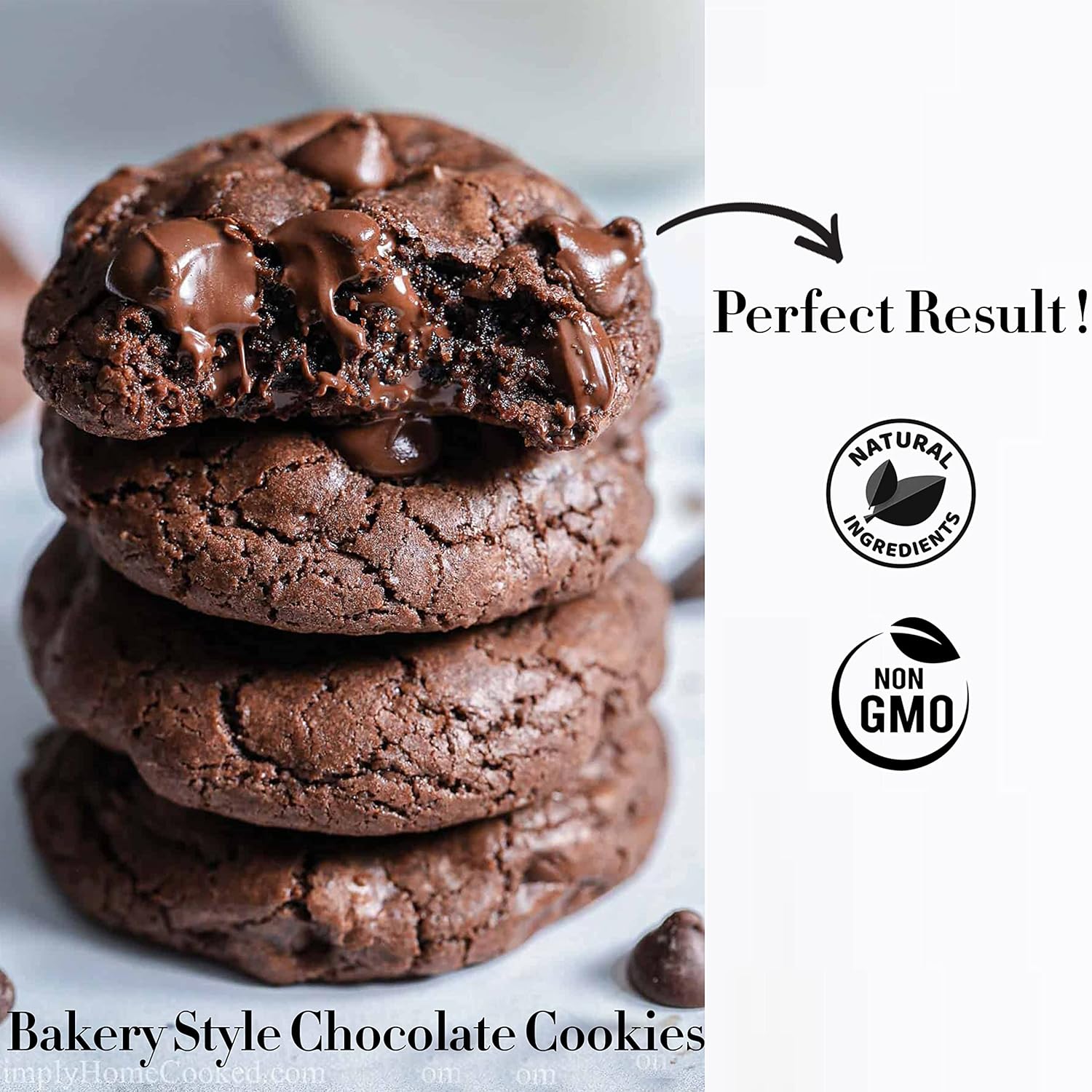 Premium Italian Melting Chocolate Candy Melts 2 Lbs | Only 5 Natural Ingredients | GMO and Gluten Free | Milk DeLuxe Compound Choco | Milk Chocolate Wafers | Resealable Pack | Perfect for Chocolate Fountain Fondue Baking Dipping