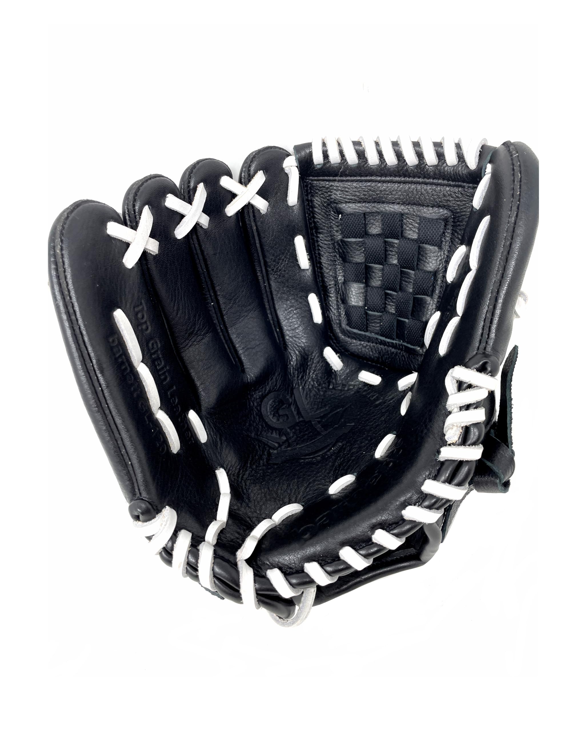 BARNETT GL-120 Gant de Baseball Cuir de compétition Outfield 12, pour gaucher RH, Noir