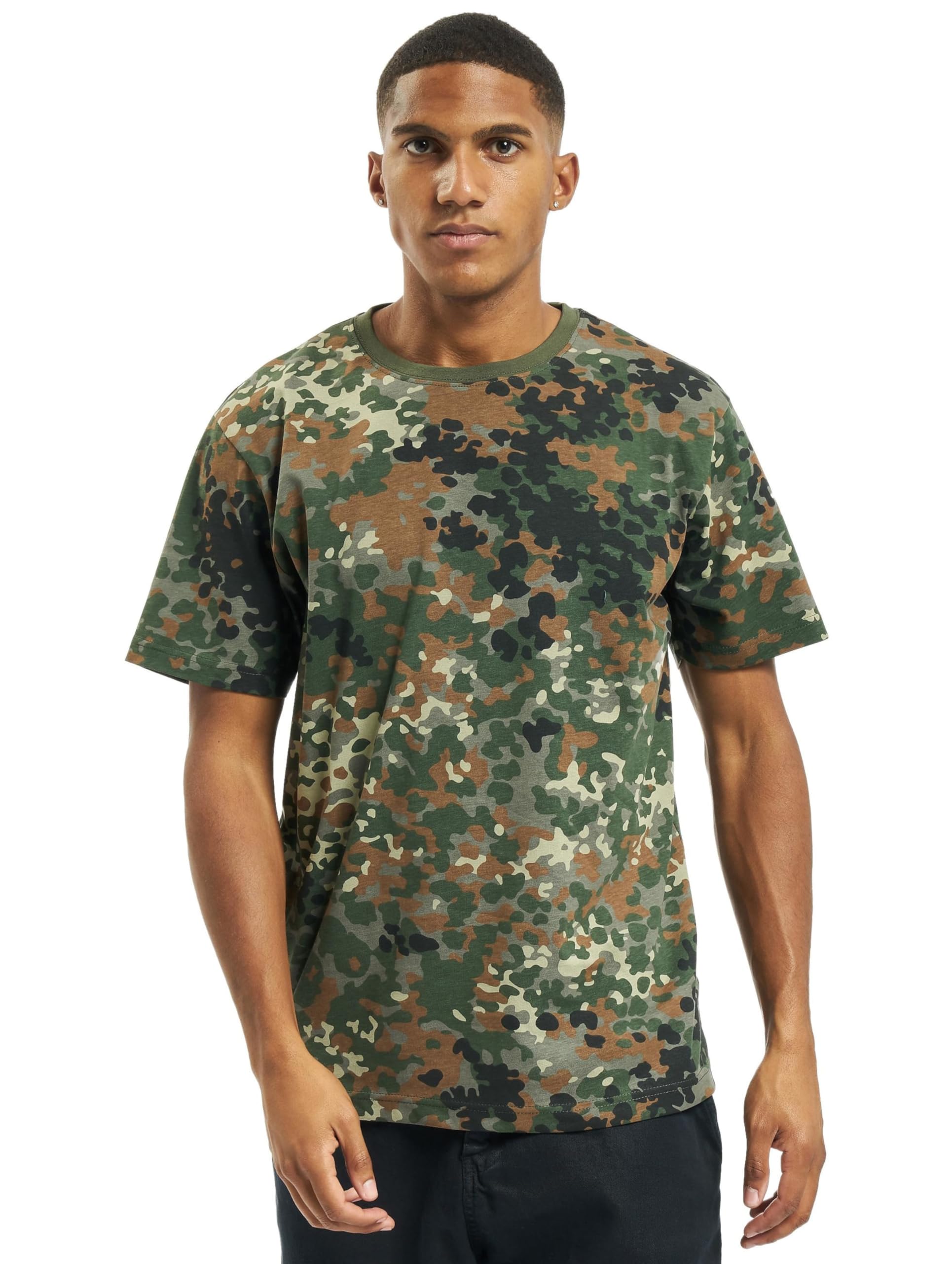 Brandit T-Shirt, Farbe: flecktarn, Größe: 3XL