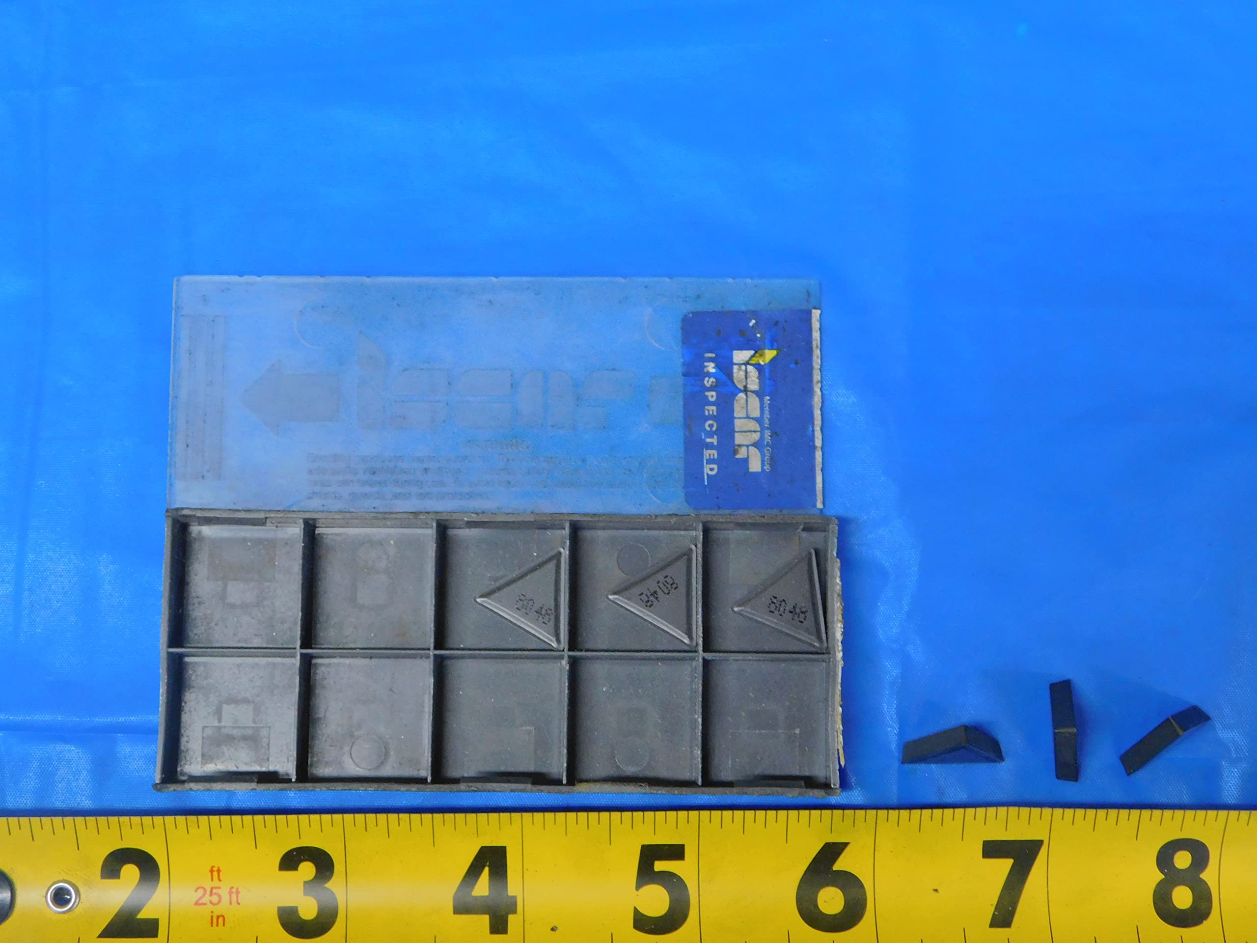 6PCS New ISCAR TPMR 322 IC8048 Carbide Inserts TMPR 160308 - FAX-MB8910BC2