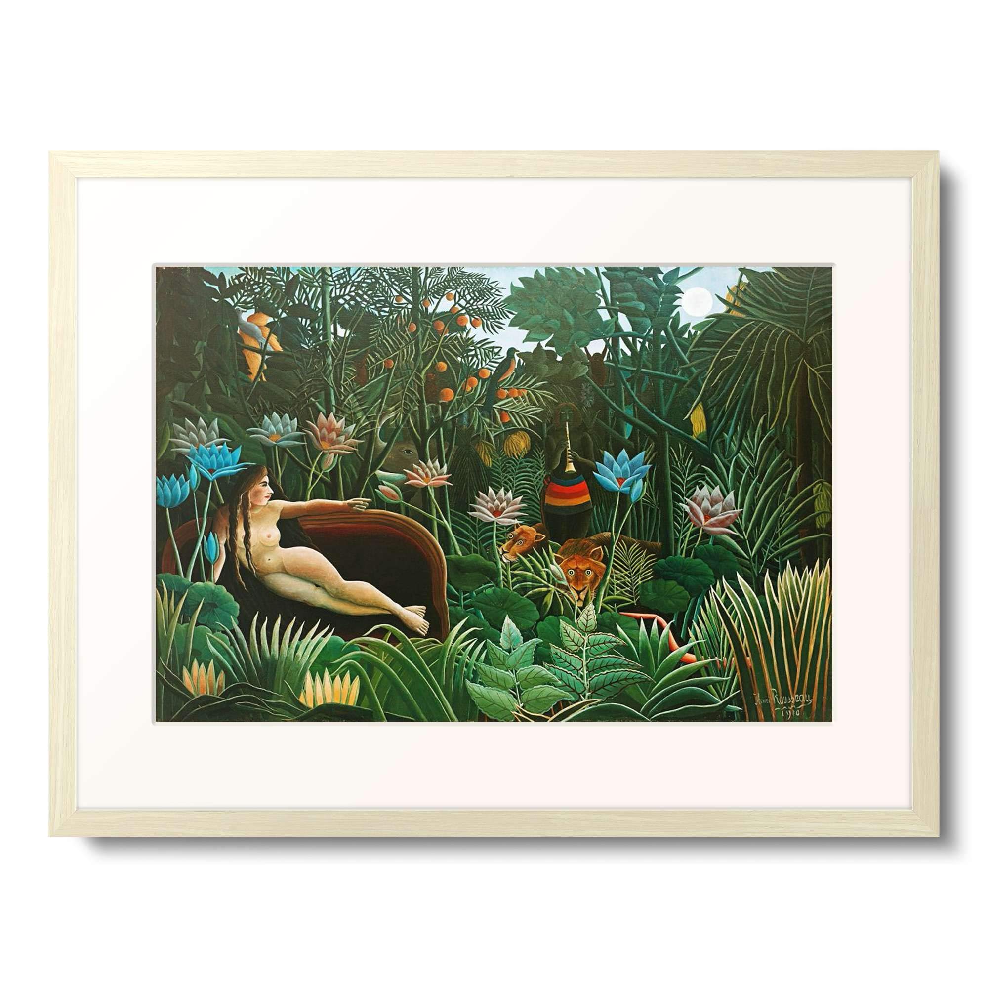 Amazon.co.jp: アンリ・ルソー Henri Julien Félix Rousseau 「夢