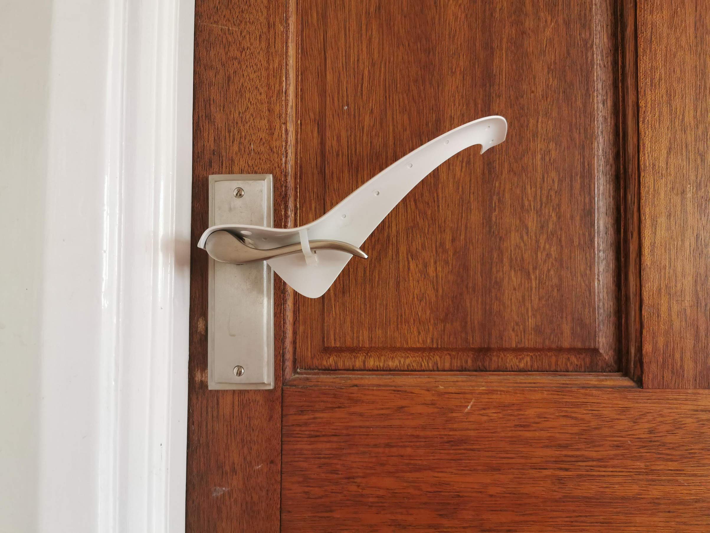 Trabasack Push Assist Lever Door Handle Extension Kit - Easy Push Door Handle Extender for Arthritis or Weakness (Formerly Tru-Grip)
