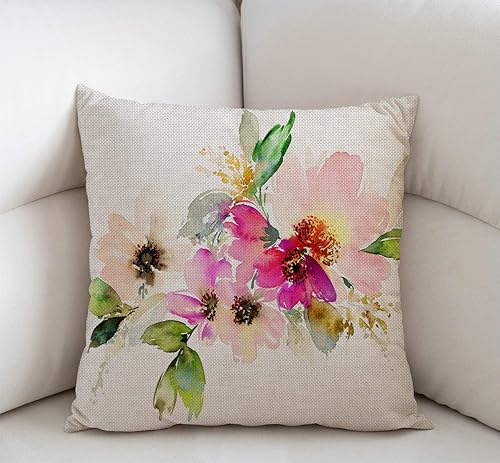 Miniatura 8 de Swono Funda de almohada decorativa con versículos de la Biblia, citas cristianas 1 Corintios 57, de algodón, lino, sofá, 18 x 18 pulgadas