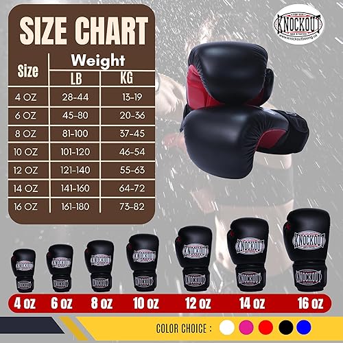 Miniatura 6 de Juego de 2 pares de guantes de boxeo para adultos con sensación premium para entrenamiento de gimnasio en casa y competición, lo mejor para