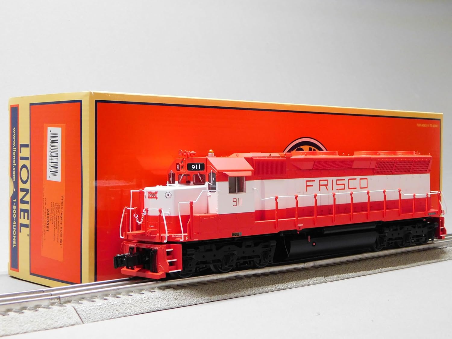 LIONEL Frisco Legacy SD45 Diesel Locomotive Engine #911 O Gauge 2433561