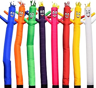 Sky Dancers 20ft Tall Inflatable Tube Man Puppet Attachment (Blower Not Included) (Red)