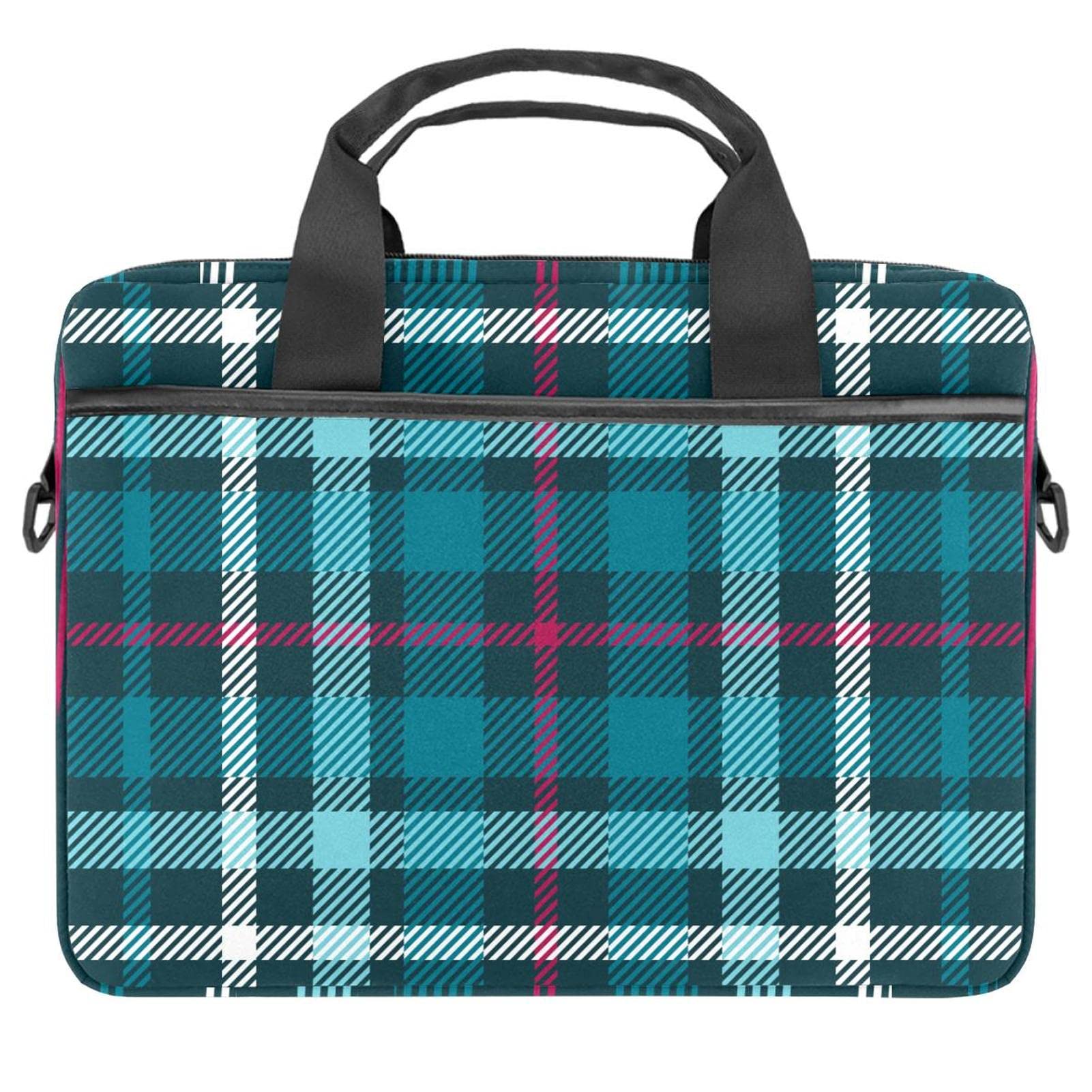 Sacoche ordinateur portable protégeant des rayures motif bleu