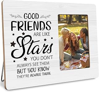 Friends Picture Frame, Friendship Gifts for Women Bestie, Good Friends A...