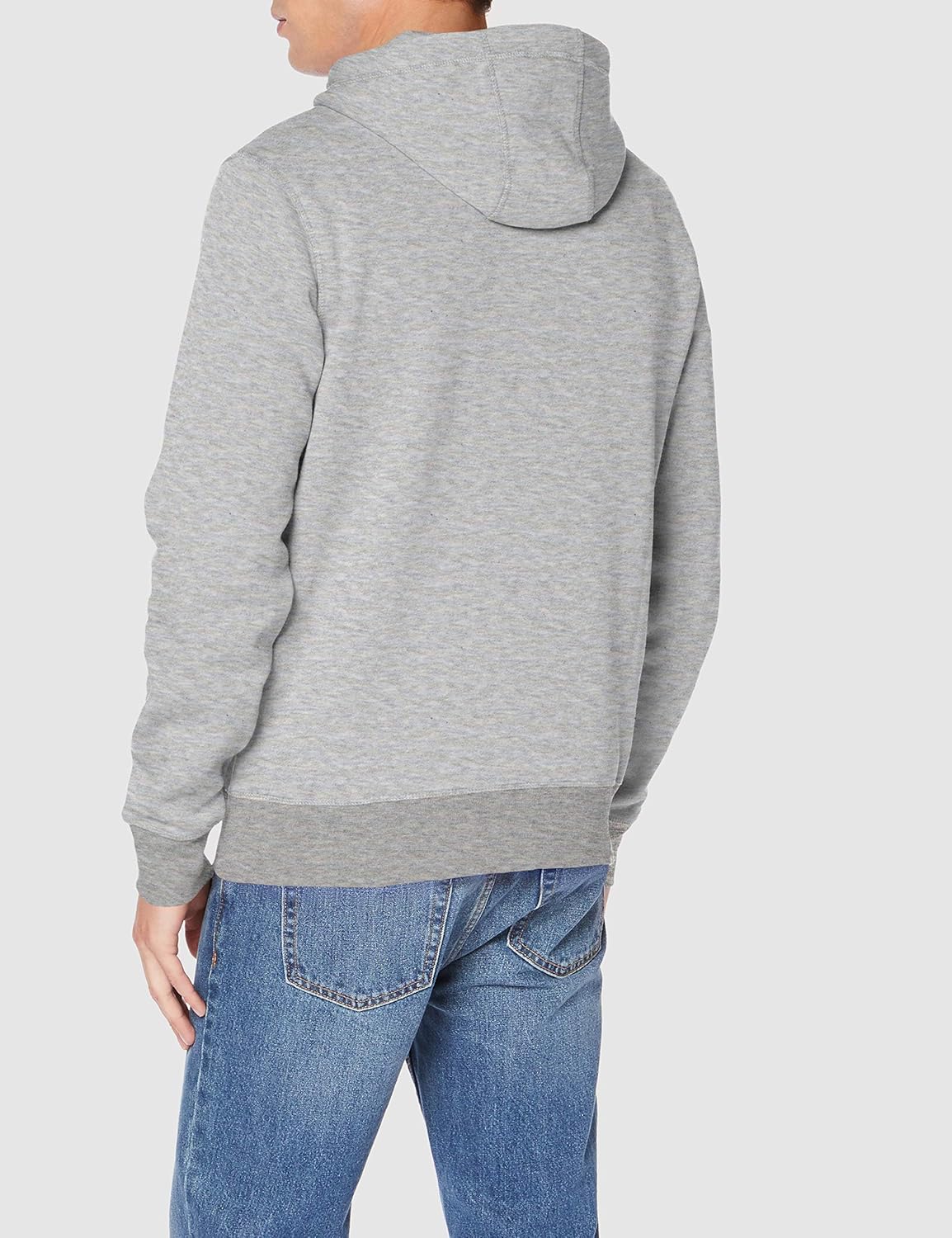 Tommy Hilfiger Men's Fleece Lined Logo Hoodie Gray S - Image 5