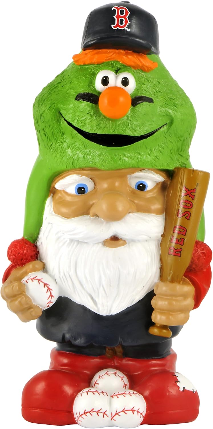 Boston Red Sox Baseball Mad Hatter Gnome Sports Fan