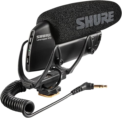 Micrófono LensHopper VP83 para cámara, de la marca Shure