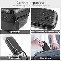 Vista 5 de Osmo Pocket 3 - Funda de transporte portátil compatible con DJI Osmo Pocket 3, caja protectora de almacenamiento rígida para viajes, compacta