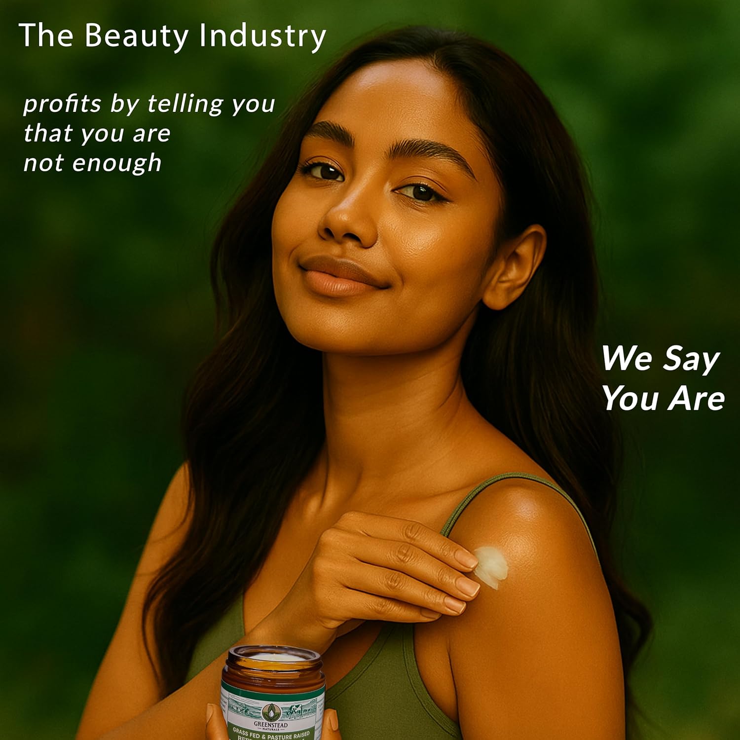 Organic Beef Tallow for Skin – Whipped Tallow Balm for Skin Face and Body with Jojoba Oil and Cocoa Butter – Unscented and Herb-Infused – Large Size 2.5fl Oz Net Wt - Image 9