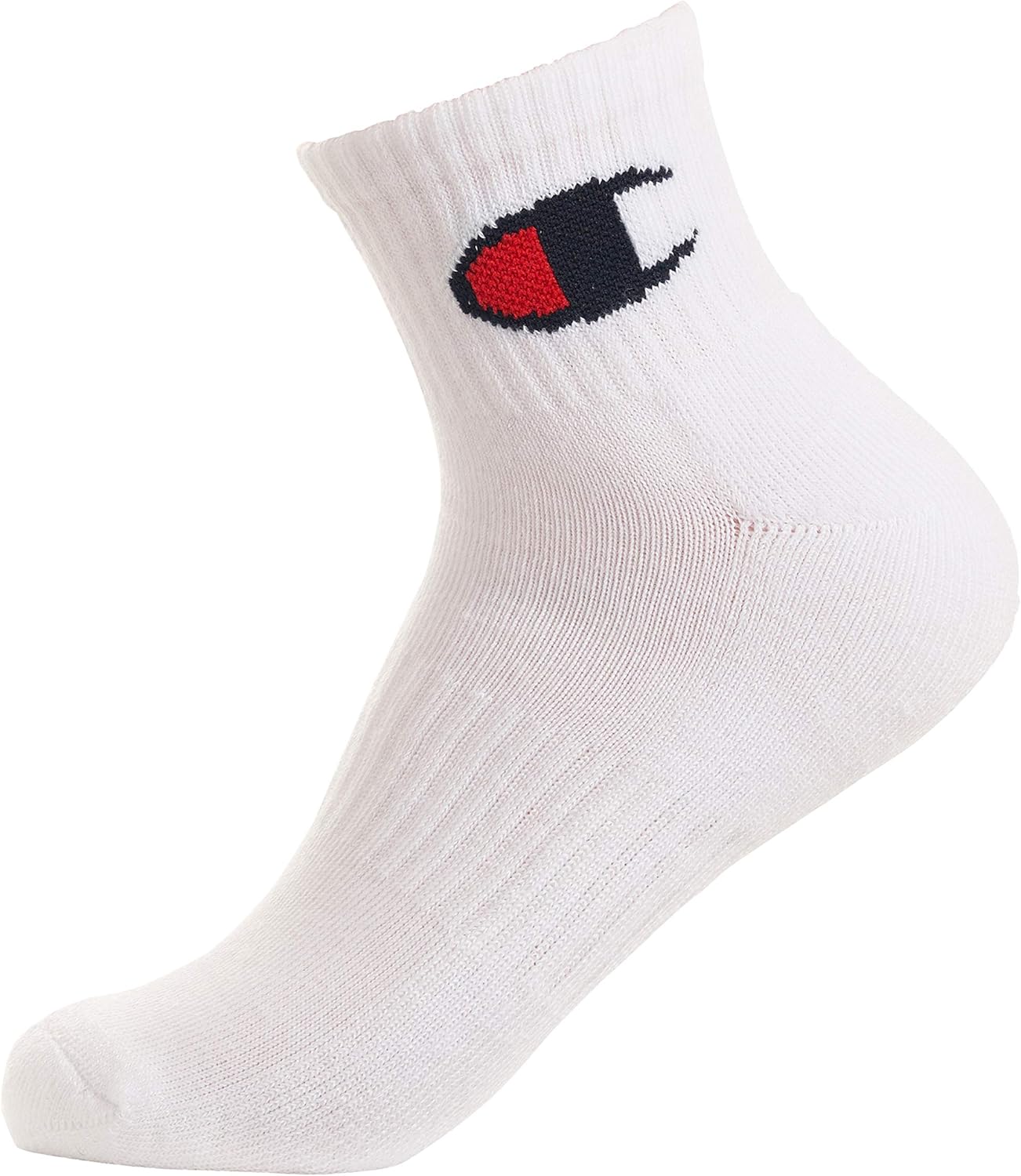 Champion Big Kids' 6-Pack Quarter Socks