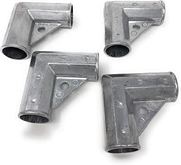 4 Count Aluminum Gate Corner 1-3/8" X 1-3/8"