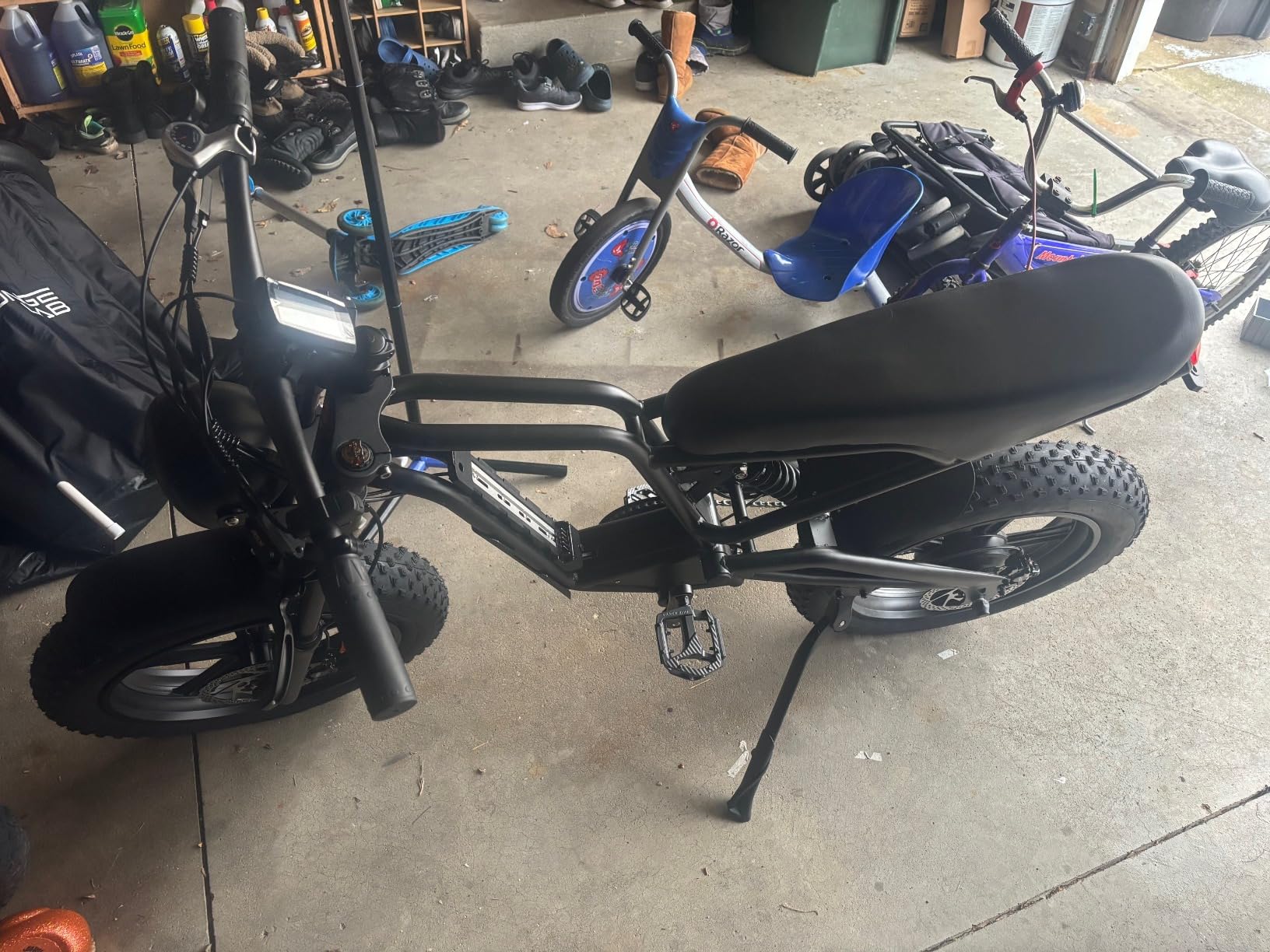 E2/K20 Electric Bike for Adults, 48V 13Ah/15Ah Battery, Up to 28 MPH & 46.6/60 Miles (PAS), 750/1000W Peak Ebike with All-Terrain 20"/26'' Fat Tires, UL Certified, Moped E-Bike photo review