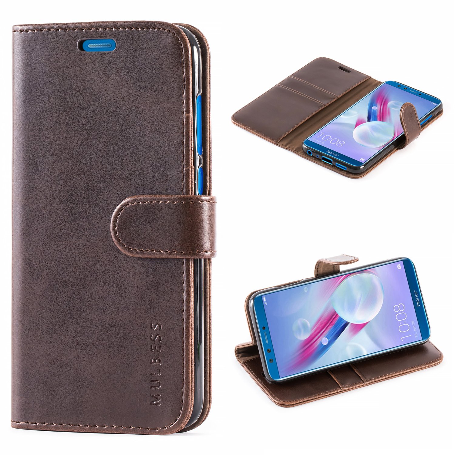 Kwmoble Handyhülle, Hülle Für LG Velvet - Kunstleder Handy Wallet Case Mit Kartenfaechern Und Stand Don T Touch My Phone Design