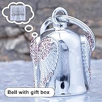 Vista 5 de Motorcycle Women Bells - Motorcycle Angel Bell for Men Women,Bell Biker Accessory,Guard Riding Safety