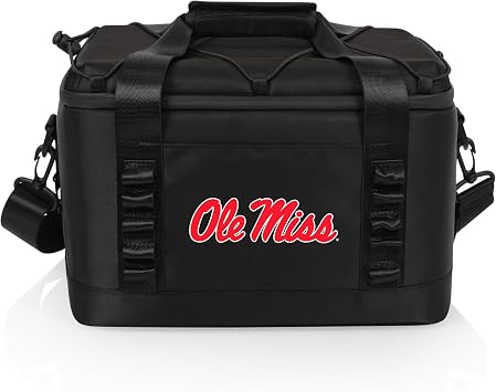 PICNIC TIME NCAA Cal Bears Tarana Superthick Cooler Bag with Shoulder Strap, Insulated Soft Cooler, Beach Cooler, Camping Cooler, Picnic Cooler, Black