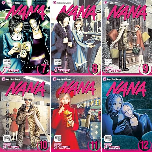Nana, Vol. 7-12, Collection 6 Books Set, by Ai Yazawa